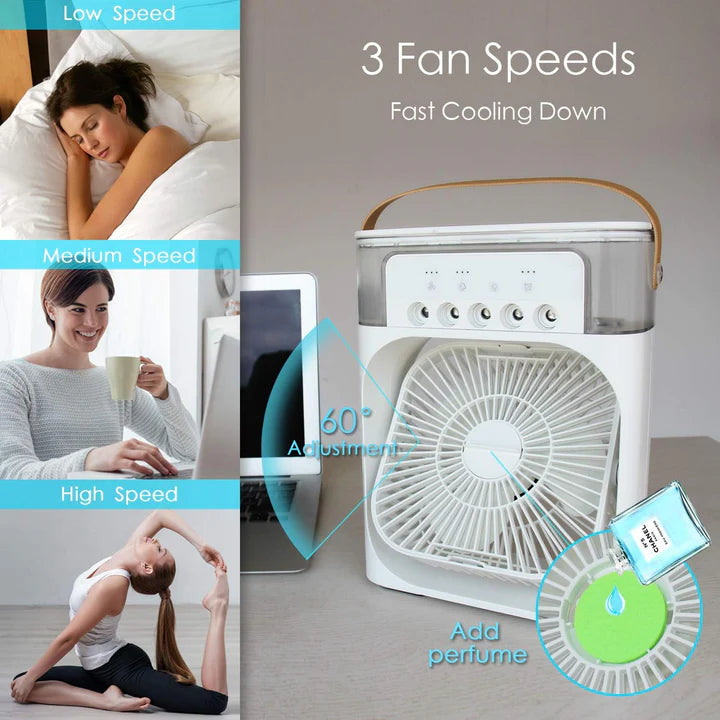 PORTABLE HUMIDIFIER FAN AIR CONDITIONER HOUSEHOLD SMALL AIR COOLER