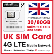 UK SIM 100% authentic